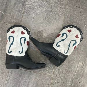 Acme heart cowboy boots